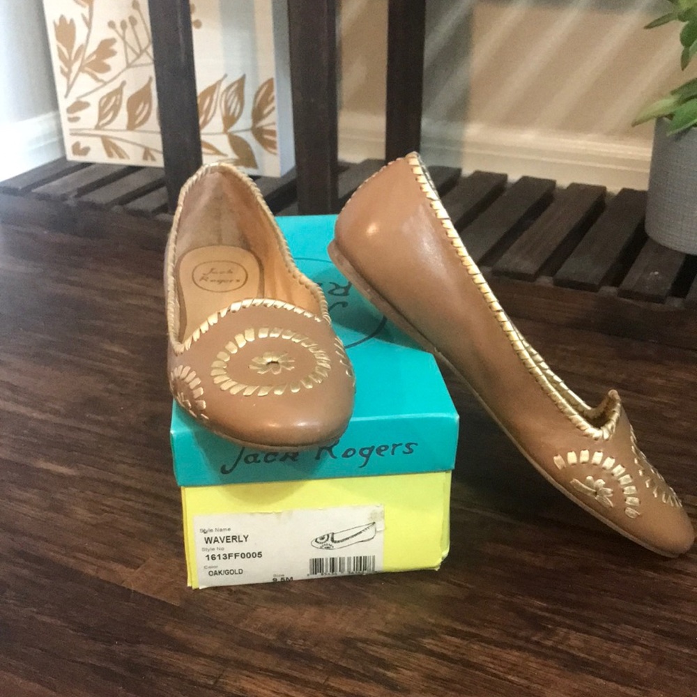 Jack Rogers waverly flat 9.5